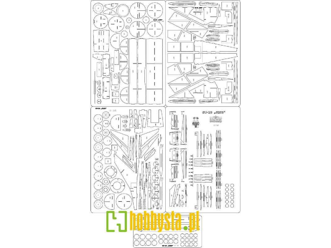 Su-20 - Szkielet - zdjęcie 1