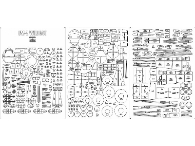 Fm-2 Wildcat - Szkielet - zdjęcie 1