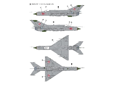 Mig-21 Mf - Polish Air Force - zdjęcie 4