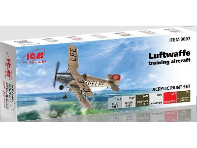 Acrylic Paint Set For Luftwaffe Training Aircraft - zdjęcie 1