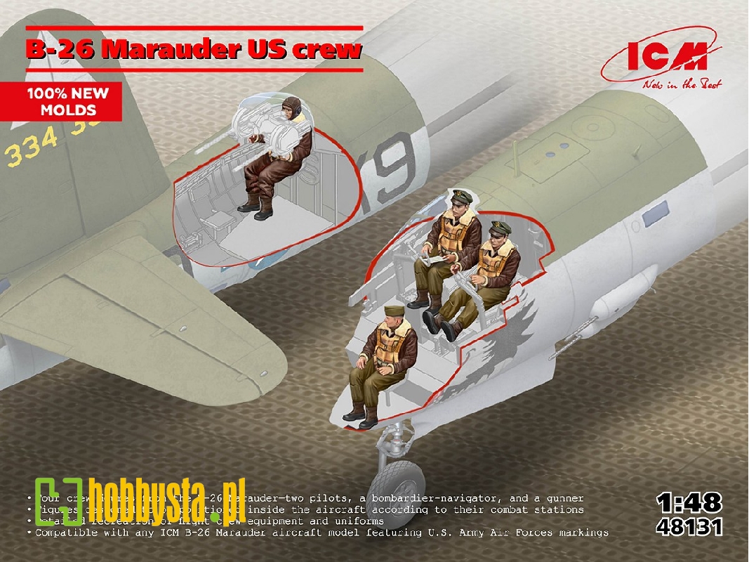 B-26 Marauder Us Crew - zdjęcie 1