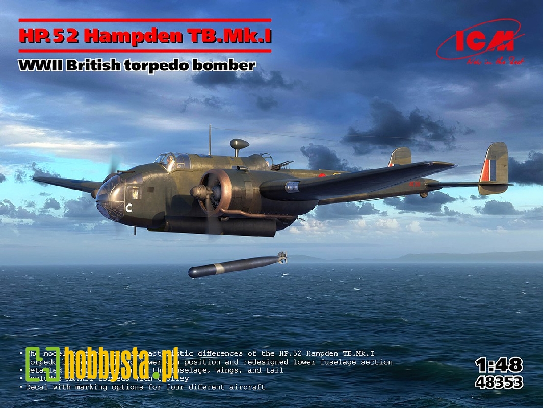 Hp.52 Hampden Tb.Mk.I - zdjęcie 1