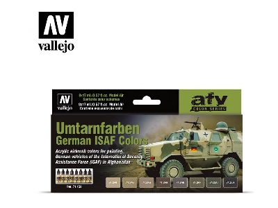 71159 Model Air - German Isaf Color Set - zdjęcie 1