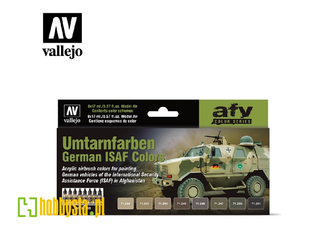71159 Model Air - German Isaf Color Set - zdjęcie 1