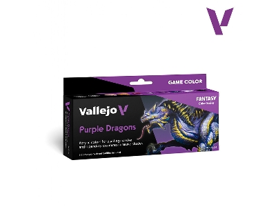72194 Fantasy Color Set Purple Dragons - zdjęcie 1