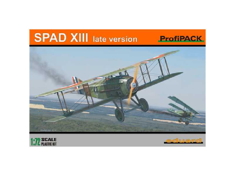 Spad XIII 1/72 - samolot - zdjęcie 1 Spad XIII 1/72 - samolot - zdjęcie 1