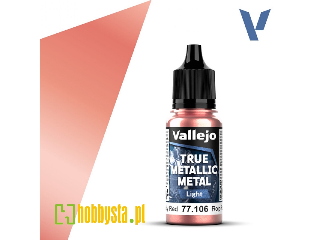 77106 True Metallic Metal Light - Ruby Red - zdjęcie 1