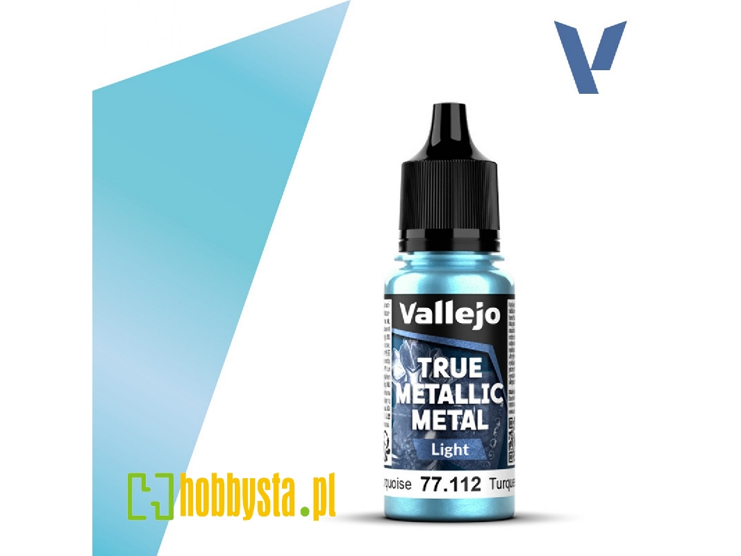 77112 True Metallic Metal Light - Hydra Turquoise - zdjęcie 1