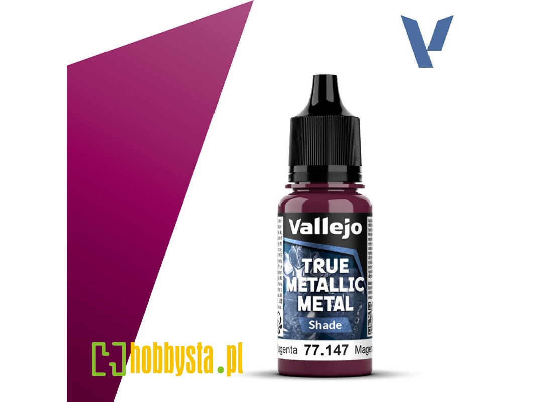 77147 True Metallic Metal Shade - Crimson Magenta - zdjęcie 1