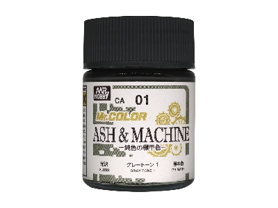 Ca01 Ash & Machine Gray Tone 1 Gloss - zdjęcie 1