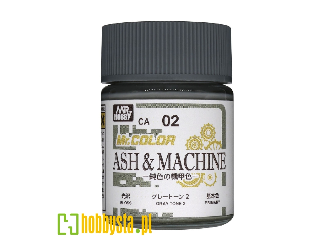 Ca02 Ash & Machine Gray Tone 2 Gloss - zdjęcie 1