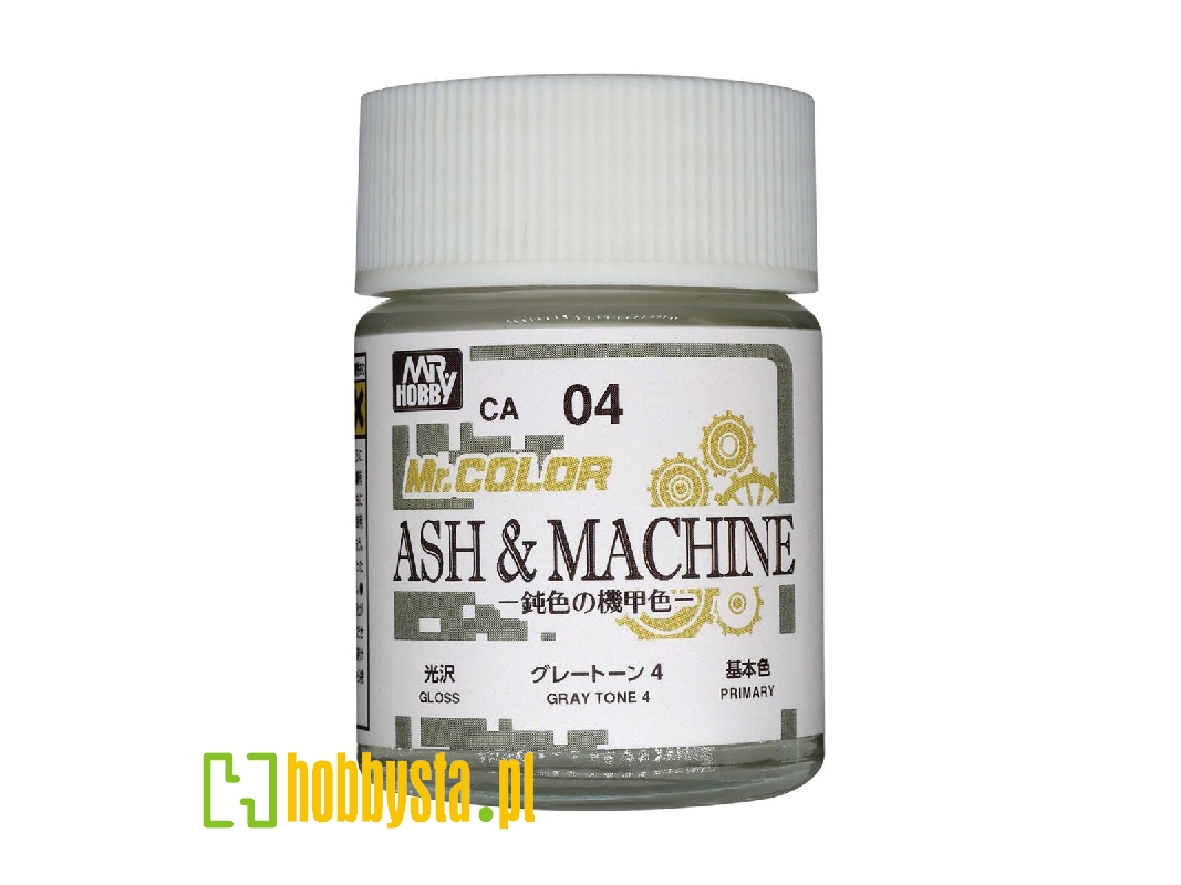 Ca04 Ash & Machine Gray Tone 4 Gloss - zdjęcie 1