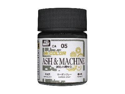 Ca05 Ash & Machine Carbon Gray Semi-gloss - zdjęcie 1