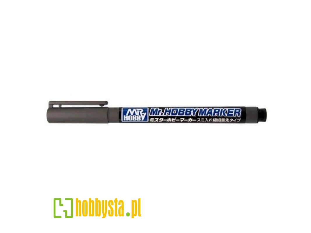Cm-102 Mr. Hobby Marker Super Fine Tip Brush Pen Grey - zdjęcie 1