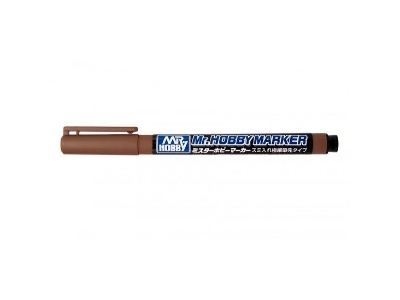 Cm-103 Mr. Hobby Marker Super Fine Tip Brush Pen Brown - zdjęcie 1