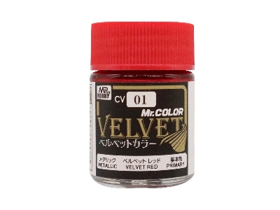 Cv01 Mr. Color Velvet Red Metallic - zdjęcie 1