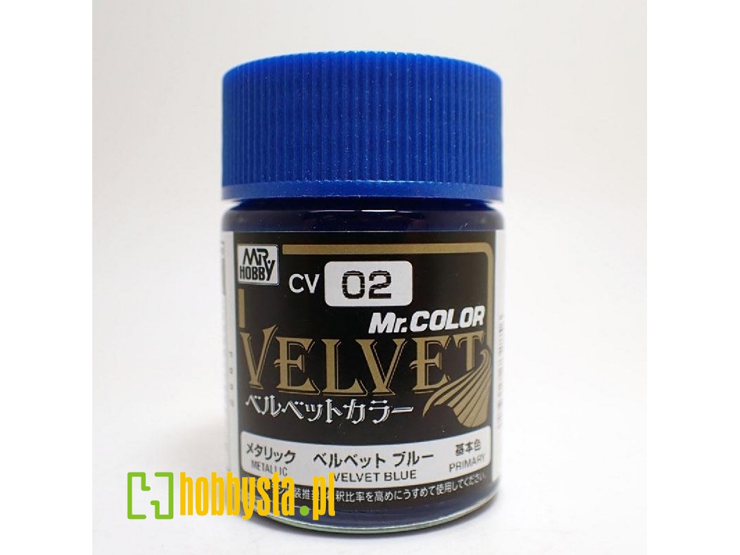 Cv02 Mr. Color Velvet Blue Metallic - zdjęcie 1
