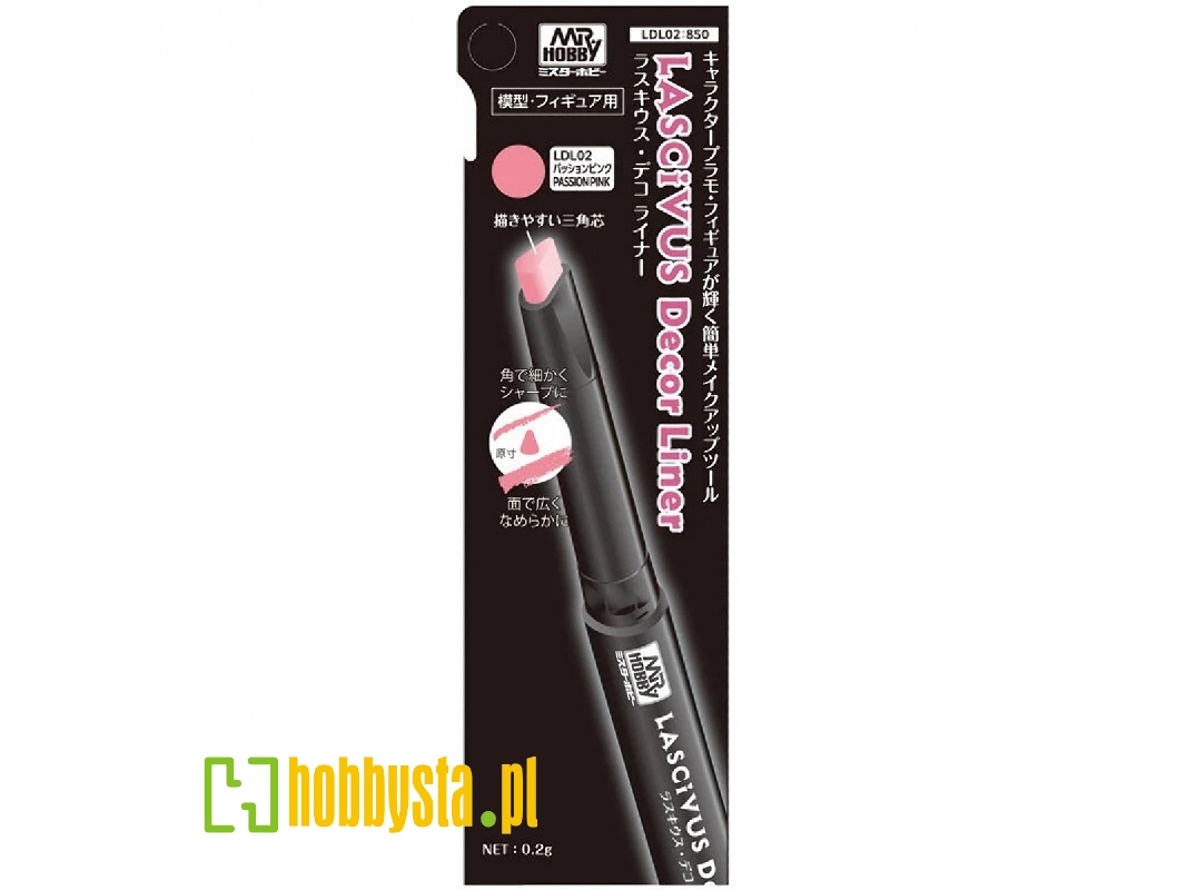 Ldl02 Lascivus Decor Liner - Passion Pink - zdjęcie 1