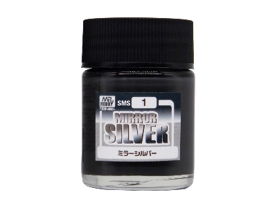 Sms1 Mirror Silver (For Airbrush Painting Only) - zdjęcie 1