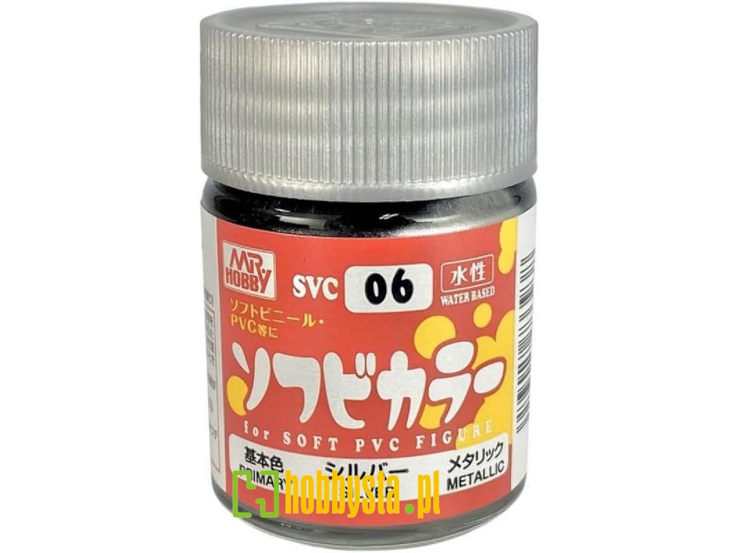 Svc06 Silver Metallic For Soft Pvc Figure - zdjęcie 1