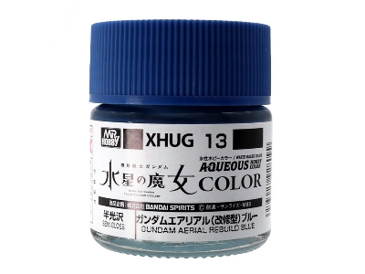 Xhug13 Aqueous Gundam Aerial Rebuild Blue, Semi-gloss - zdjęcie 1