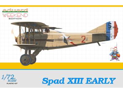  Spad XIII Early 1/72 - samolot - zdjęcie 1