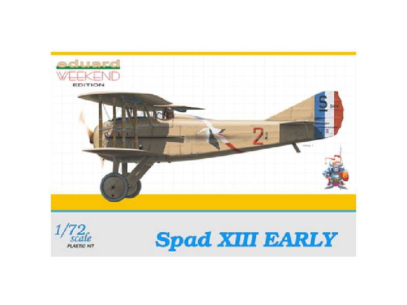  Spad XIII Early 1/72 - samolot - zdjęcie 1