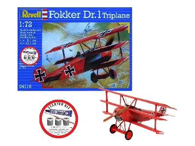 Fokker Dr.1 Triplane Starter Kit - zdjęcie 1