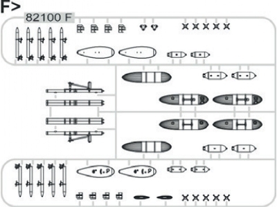 North American P-51 D Mustang - Mighty Eight (4th Fg, 355th Fg, 361st Fg And 479th Fg Decals) - zdjęcie 4
