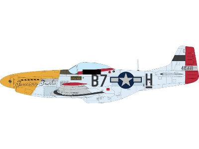 North American P-51 D Mustang - Mighty Eight (4th Fg, 355th Fg, 361st Fg And 479th Fg Decals) - zdjęcie 13