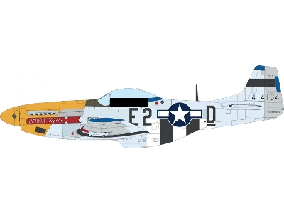 North American P-51 D Mustang - Mighty Eight (4th Fg, 355th Fg, 361st Fg And 479th Fg Decals) - zdjęcie 14
