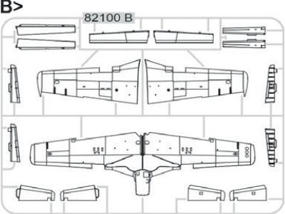 North American P-51 D Mustang - Mighty Eight (4th Fg, 355th Fg, 361st Fg And 479th Fg Decals) - zdjęcie 18