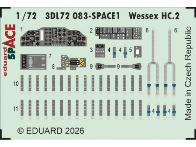 Westland Wessex Hc.2 - Space Set (For Airfix Kits) - zdjęcie 1