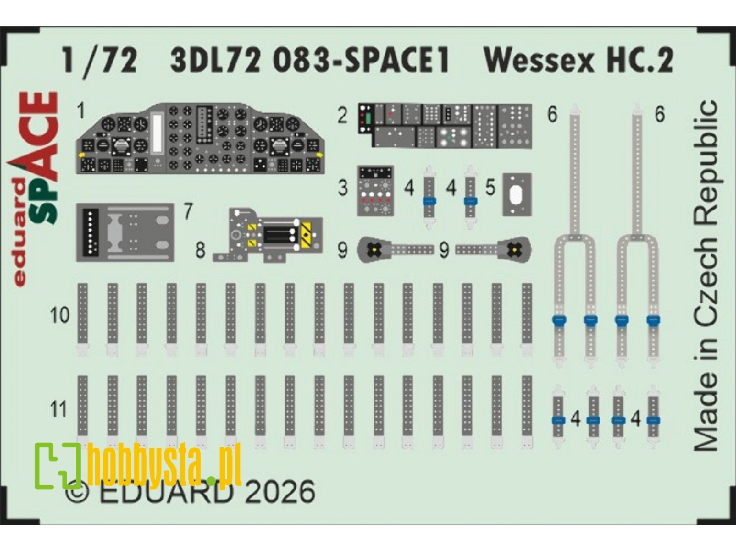 Westland Wessex Hc.2 - Space Set (For Airfix Kits) - zdjęcie 1