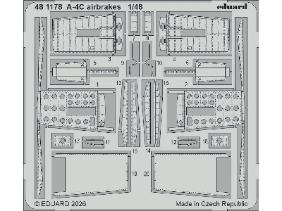 Douglas A-4 C Skyhawk - Air Brakes (For Hobby Boss Kits) - zdjęcie 1
