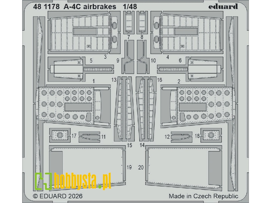 Douglas A-4 C Skyhawk - Air Brakes (For Hobby Boss Kits) - zdjęcie 1