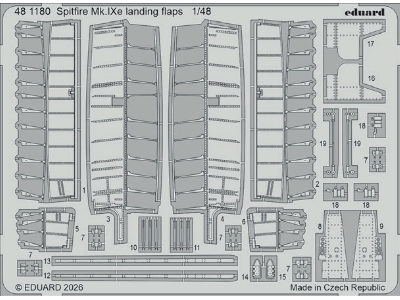 Supermarine Spitfire Mk.Ixe - Landing Flaps (For Airfix Kits) - zdjęcie 1