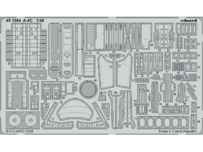 Douglas A-4 C Skyhawk - Pe Set (For Hobby Boss Kits) - zdjęcie 1