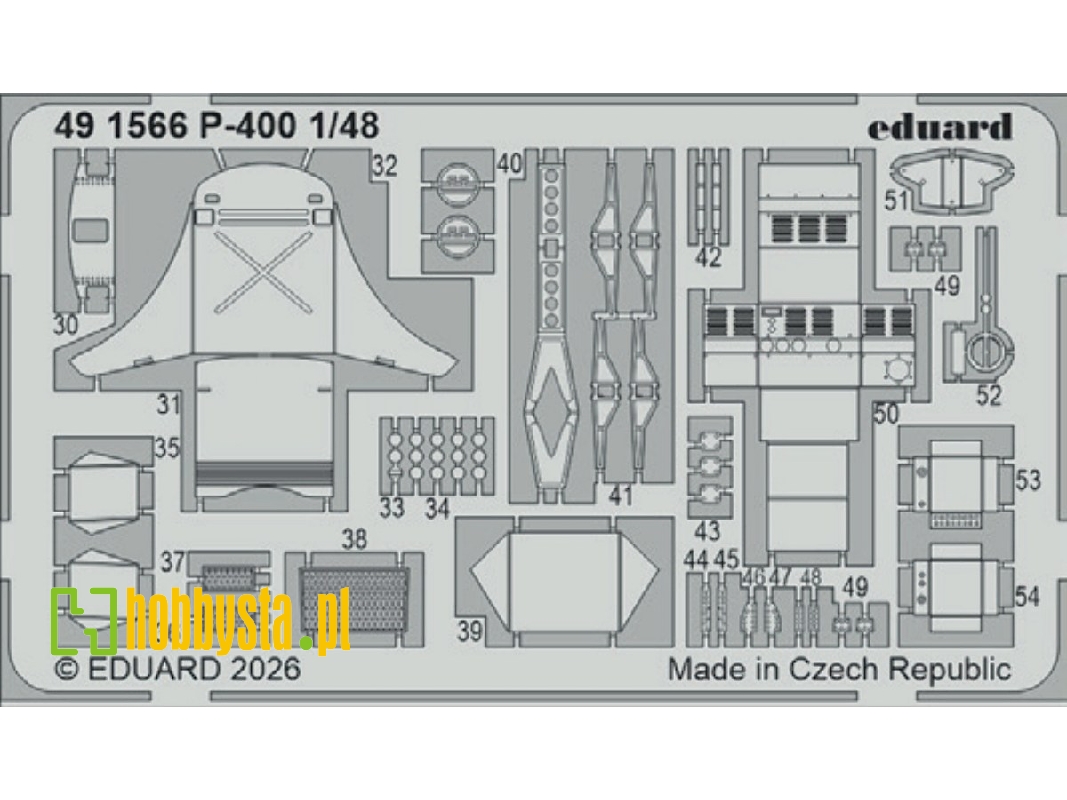 Bell P-400 Airacobra - Pe Set (For Arma Hobby Kits) - zdjęcie 1