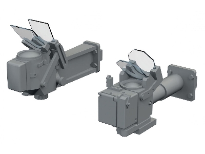 Messerschmitt Bf-109 G - Gun Sights (3d-printed / For Airfix Kits) - zdjęcie 1