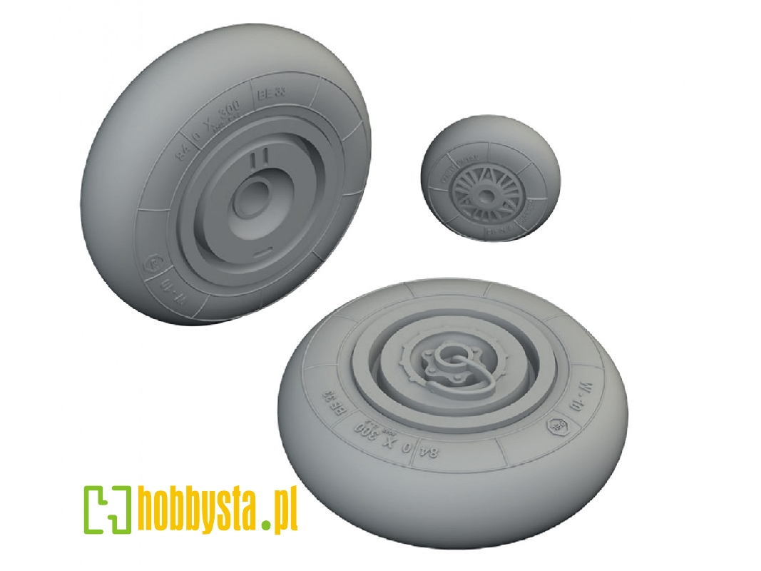 Henschel Hs 129 B - Wheels (For Takom Kits) - zdjęcie 1