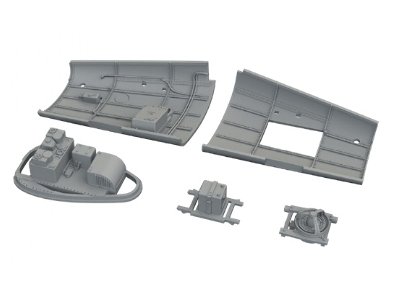 Avia S-199 - Radio Compartment (For Eduard Kits / 3d-printed) - zdjęcie 2