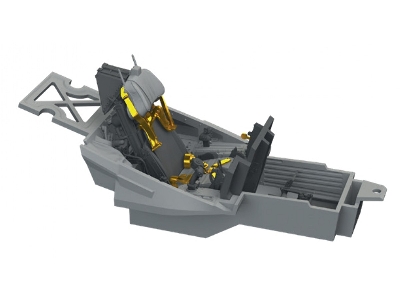 Lockheed Martin F-35 C - Cockpit (3d-printed / For Tamiya Kits) - zdjęcie 1