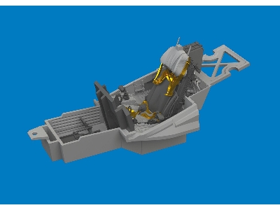Lockheed Martin F-35 C - Cockpit (3d-printed / For Tamiya Kits) - zdjęcie 3