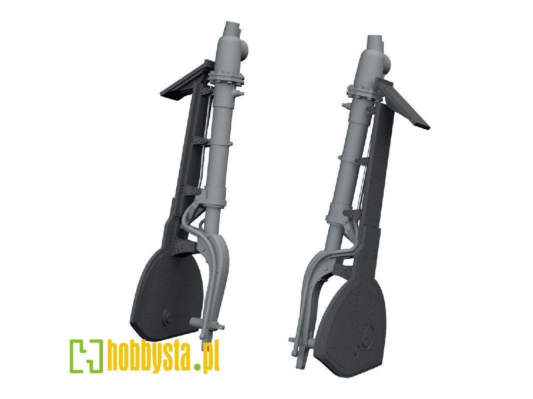 Mitsubishi A6m Zeke - 3d-printed Undercarriage Legs (For Eduard Kits) - zdjęcie 1