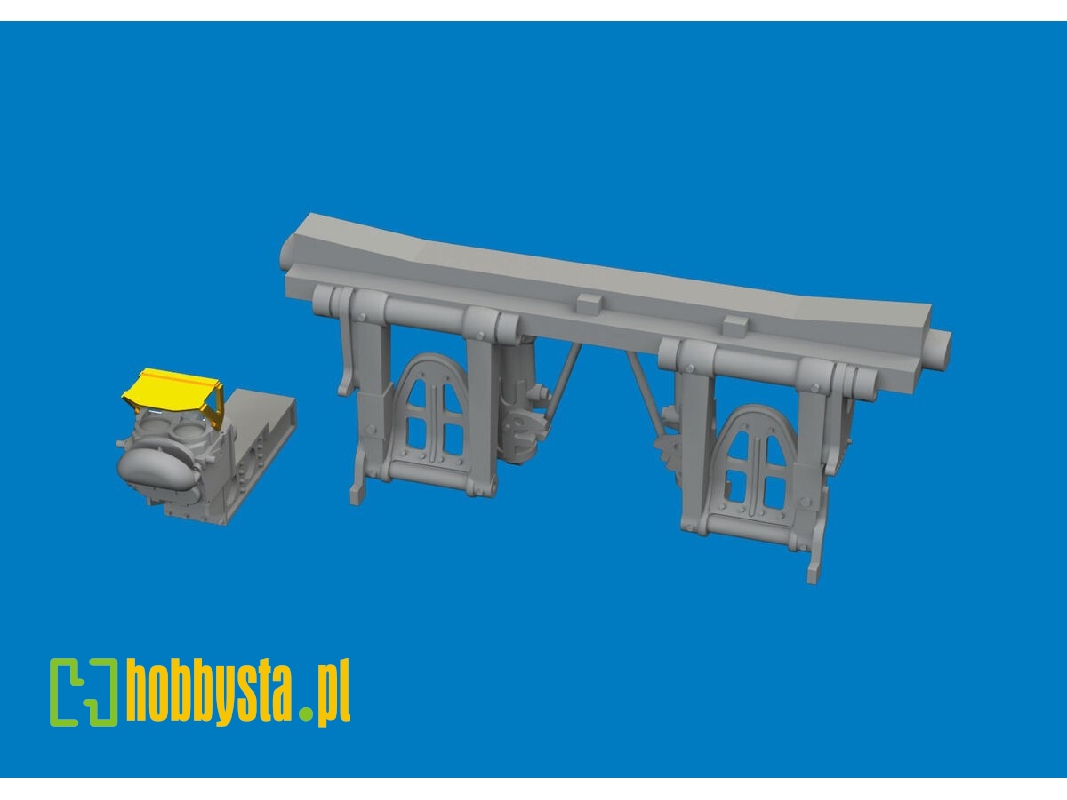 Republic P-47 N Thunderbolt - Cockpit Upgrade Set (3d-printed / For Miniart Kits) - zdjęcie 1