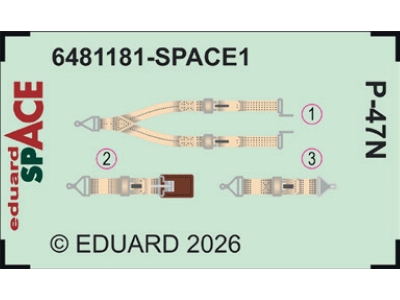 Republic P-47 N Thunderbolt - Cockpit Upgrade Set (3d-printed / For Miniart Kits) - zdjęcie 2