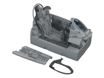 Mig-21 F - Cockpit (3d-printed / For Eduard Kits) - zdjęcie 2