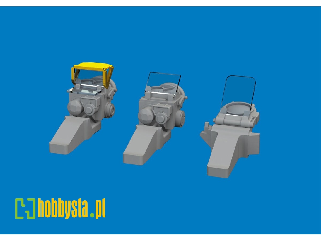 North American P-51 D Mustang - Gun Sights (3d-printed / For Arma Hobby Kits) - zdjęcie 1