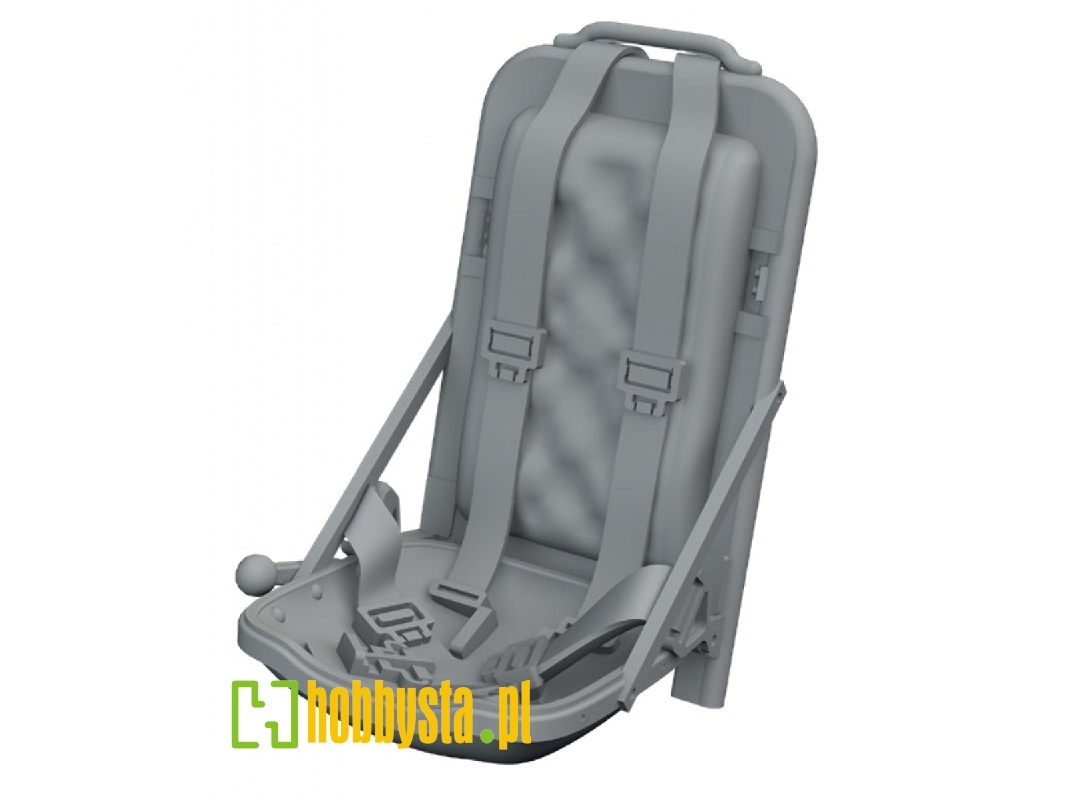 North American P-51 D Mustang - 3d-printed Seat With Integral Seat Belts (For Arma Hobby Kits) - zdjęcie 1